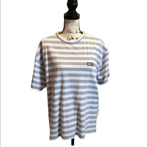 Vintage Tommy Hilfiger White Blue Tshirt Xlarge Logo